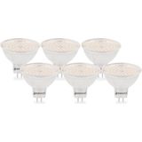 Groenovatie LED Spot GU5.3 / MR16 Fitting - 3W - 45x50 Mm - Dimbaar - 6-Pack - Warm Wit