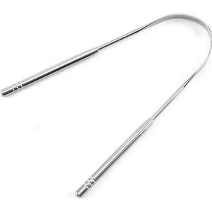 100% RVS Tongschraper / Tongreiniger - Antibacterieel - 1 Stuk