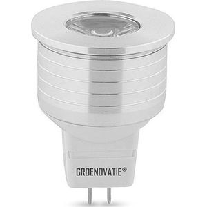 Groenovatie LED Spot - 3W - GU4 / MR11 Fitting - Warm Wit - Dimbaar - Ø 35mm