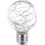 E27 LED G80 Lamp - Extra Warm Wit - 3W - Ø78 x 116 mm
