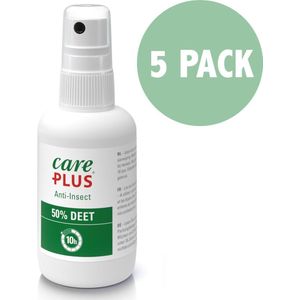 5X Care Plus Deet 50% spray 60 ml - Voordeelverpakking
