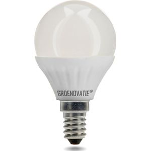 E14 Dimbare LED Kogellamp 4W Warm Wit