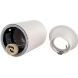 Groenovatie Opbouwspot - Rond - Vast - Waterdicht IP65 - GU10 Fitting - Mat Wit