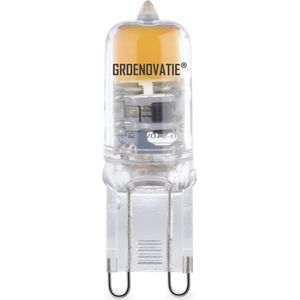 Groenovatie LED Lamp - G9 Fitting - 2W - COB - Warm Wit - Dimbaar