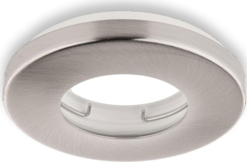 Inbouwspot, Rond, Waterdicht IP54, Ø85 mm, Satijn
