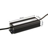 LED Transformator 12V, Max. 60 Watt, Waterdicht IP67, Dimbaar