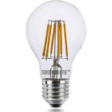 E27 LED Filament lamp 6W Warm Wit Dimbaar 6-Pack