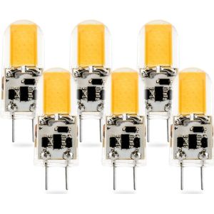 Groenovatie LED Lamp GY6.35 Fitting - 3W - COB - 40x13 mm - Dimbaar - 6-Pack - Warm Wit