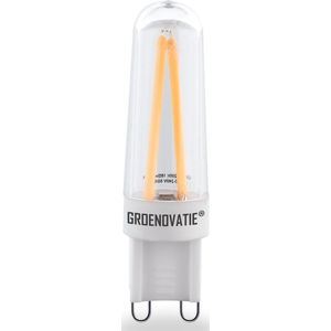 Groenovatie LED Filament Lamp - 2W - G9 Fitting - Extra Warm Wit