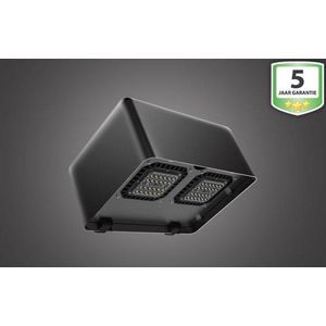 Groenovatie LED Terreinverlichting Pro - 100W - 385x400x260 mm - Waterdicht IP65 - Warm Wit