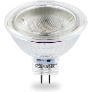 GU5.3 - MR16 Dimbare LED Spot - Warm Wit - 5W - Glas