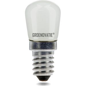 Groenovatie LED Koelkastlamp E14 Fitting - T22 - 2W - 51x22 mm - Koel Wit