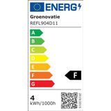 Groenovatie LED Filament Kogellamp - 4W - E27 Fitting - 81x45 mm - Warm Wit - Dimbaar
