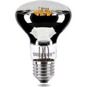 Groenovatie LED Filament Reflectorlamp - 6W - E27 Fitting - Warm Wit