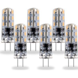 Groenovatie LED Lamp - 1.5W - G4 Fitting - Extra Klein - Warm Wit - Dimbaar - 6-Pack