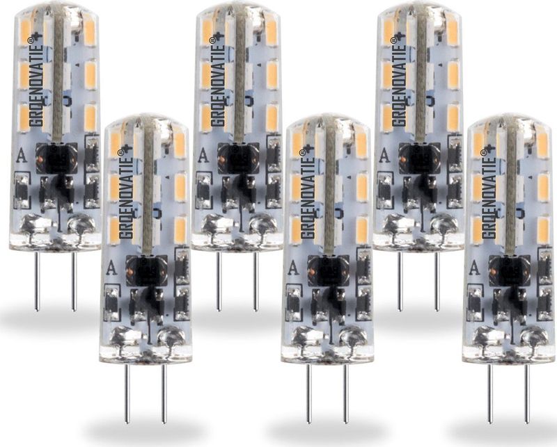 Groenovatie LED Lamp - 1.5W - G4 Fitting - Extra Klein - Warm Wit - Dimbaar - 6-Pack