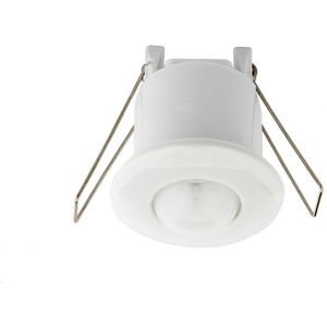LED PIR Bewegingsmelder/Sensor Inbouw Plafond Mini, IP20, Wit