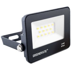 Groenovatie LED Breedstraler - 10W - Waterdicht IP65 - 105x102x23 mm - Compact - Neutraal Wit