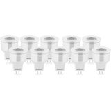 Groenovatie LED Spot - 3W - GU4 / MR11 Fitting - Warm Wit - Dimbaar - 35mm - 10-Pack