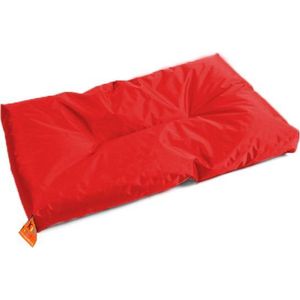 KidZ ImpulZ Groot Aankleedkussen XXL 90x50 cm - 10 cm dik - Gevuld met korrels – Rood