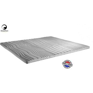 SLEEPNEXT Topdekmatras - Topper NASA-VISCO-Traagschuim- 6CM - 70x200cm