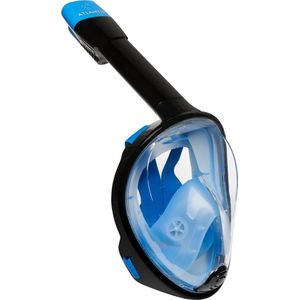 Atlantis Full Face Mask - Snorkelmasker - Volwassenen - Zwart/Blauw - L/XL