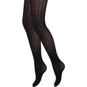 Panty - Brooklyn - Zwart - 80 Denier - Verstevigd Kruis