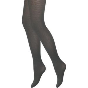Panty - Nearly Black - 60 Denier - Ruitjes Motief