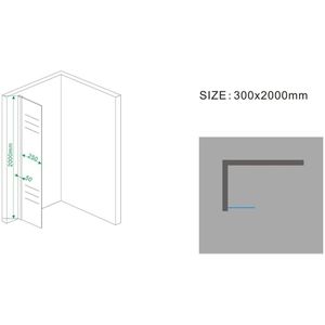 Mueller Augsburg Muurwand 300x2000 Anti-kalk