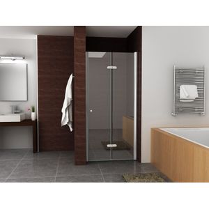 Mueller Siera vouwbare douchedeur 80x202cm rechts anti-kalk coating