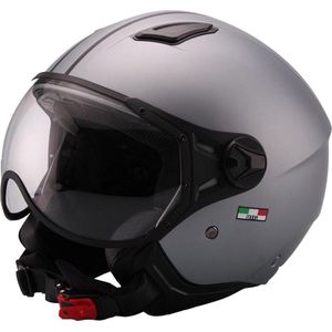 Vito Moda jethelm mat grijs L