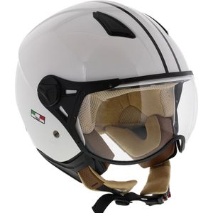 Vito Jet Moda Glans Wit M (57-58cm)