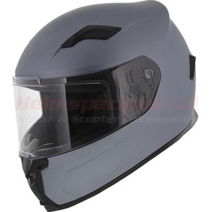 Vito Duomo Motorhelm - Mat Grijs - Maat L