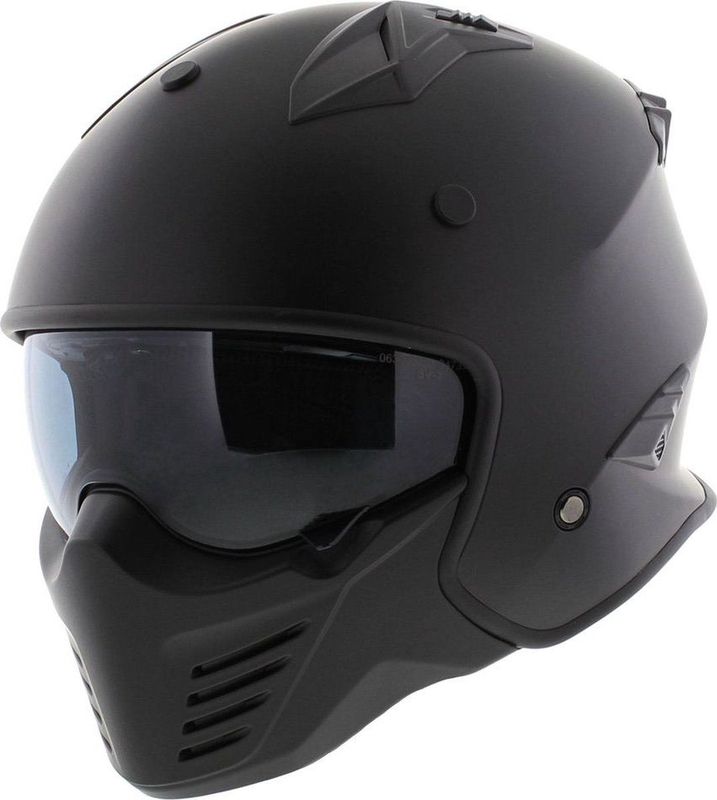 Vito - Jet Bruzano - Helm - Mat Zwart
