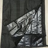 Parasolhoes voor Zweefparasol - Met Stok en Rits - Zwart - 300x60 cm (HxB)