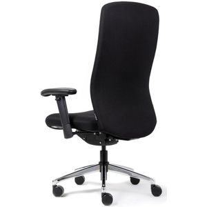 Euroseats - Heavy Duty Bureaustoel - Zwart - Ergonomische stoel tot 150 kg