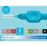 TePe Ragers Origineel 0,6 mm Blauw - 25 stuks