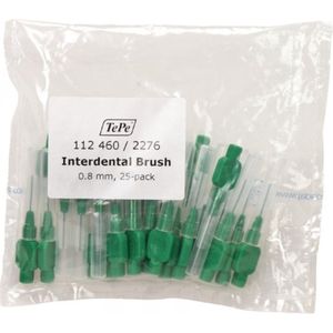 TePe Interdentale Ragers Origineel 0,8 mm Groen - 3 x 25 stuks - Voordeelverpakking