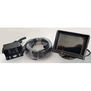 achteruitrijcameraset met 7""monitor
