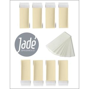 Jadé - Stripwax Voordeelbox - 8 Refills 100 ml - Zinc Oxide - Mica