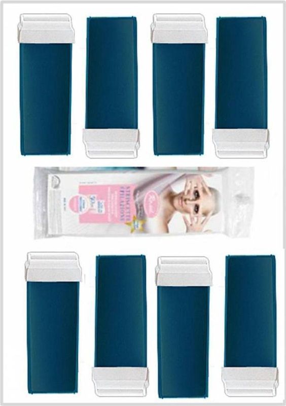 Harspatronen Box Blue - StripHars - 8 x 100 ML - Inclusief 50 Harsstrips