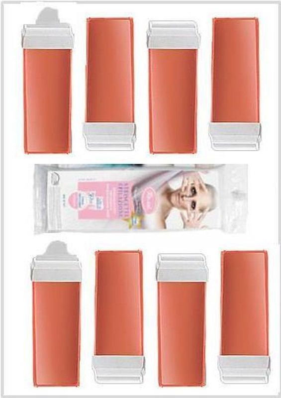 Harspatronen Box - Titanium - 6 x 100 ml - Inclusief 50 Harsstrips