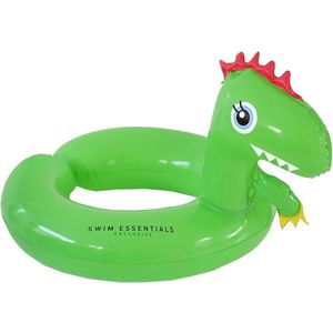 Swim Essentials Split Zwemband - Zwemring - Groene Dinosaurus - 55 cm