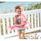 Swim Essentials Split Zwemband - Zwemring - Roze Flamingo - 55 cm