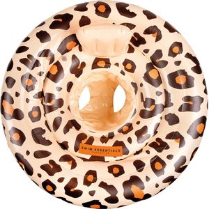 Swim Essentials - Baby Float - Panterprint - Beige - Veiligheidsring