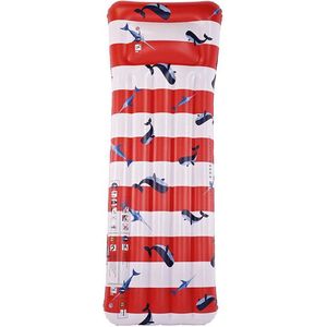 Swim Essentials Luxe Version - Rood Wit Whale Lie-on