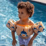 Swim Essentials - Puddle Jumper Zwemvest - Oranje/Blauw Haaien - 2-6 jaar - 15-30 kg