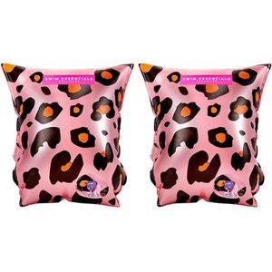 Swim Essentials Zwembandjes Panterprint - Rosé Goud - 2-6 jaar