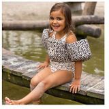 Swim Essentials - Puddle Jumper Zwemvest - Beige Panterprint - 2-6 jaar - 15-30 kg