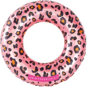 Swim Essentials Zwemband - Zwemring - Rosé Goud Panterprint - 55 cm
